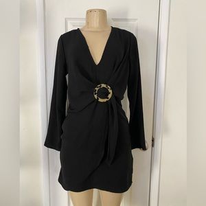 Topshop Black Mini Dress Size US 4 NWT